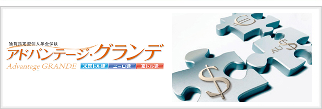 アドバンテージ・グランデ(米国ドル建・ユーロ建・豪ドル建) 通貨指定型個人年金保険