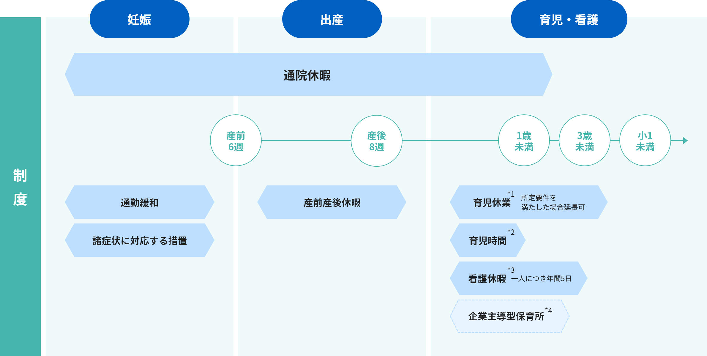 女性のはたらきやすさ-環境・制度を知る|ジブラルタ生命MR採用情報